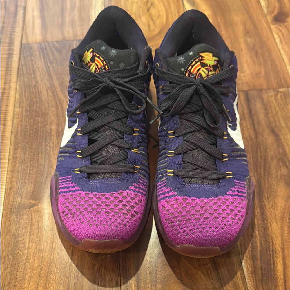 Nike Kobe Purple and Pink Athletic Shoes
